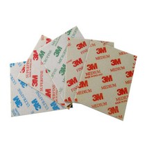 3M 스폰지사포 (PN2600 2601 2602 2604 2606) 5종 (1개입), 3M)PN2606-미디엄 (1장)