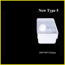 애완용품 전문 실험 쥐 케이지 마우스 사육 그룹 피드 피더 소형 대형 PP 실험실 장비 용품 1 개, [03] Type 5