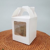 [방산소년단] 머핀 캔들 창박스 50개, 화이트