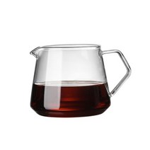 전기 드립 포트 커피 v60 유리 범위 커피 서버 커피 주전자 브루어 바리 스타 여과기 carafe 400ml 650ml, 400ml-1