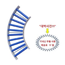 커브 컨베이어 폭400x각도90 라운드 콘베이어 콘베어 신우컨베이어, 1개