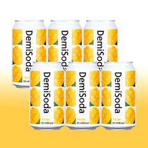 목넘김이 부드러운 데미소다 망고맛 350ml X24캔 1박스