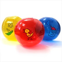 그리기 비치볼 칼라 노랑, 5개