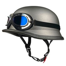 쇼에이 오픈페이스 티티앤코 헬멧 빈티지 레트로 오픈 페이스 오토바이 하프 헬기 바이커 파일럿 DOT 사이즈 S-XXL, L, A12