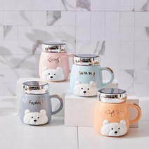 루이앤탑펠 큐티 베어 세라믹컵, 그레이