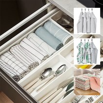 깔끔한 가성비갑 주방행주 티타올 다용도덮개 모음+요술행주 [추천], 1세트, RINNIG 화이트/그린 4장+요술행주1개