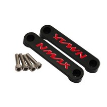 YAMAHA NMAX 155 NMAX155 NMAX125 N-MAX 125 - 바이크 오토바이 액세서리 프론트 액슬 코퍼 플레이트 장식 커버 가드, [01] black