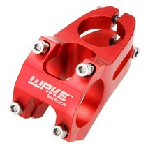 자전거 스템 웨이크 고강도 31.8mm 가공 mtb 산악 부품 사이클링 핸들 바 vástago de bicicleta, 빨간색