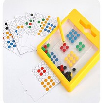 소근육발달 자석 보드 / 자석그림그리기 유아 놀이교구 유치원 교구 몬테소리