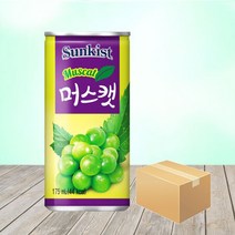 해태 썬키스트 머스캣 175ml x 30캔 과즙 포도 음료수