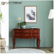 퍼니트랜드 엔틱가구 브레드1100 엔틱 2단콘솔, 단품