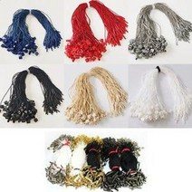 택고리 실고리 택끈 행택고리 택고무줄 실고리핀, 택 고무줄 12cm 은색(약 200줄), 1개