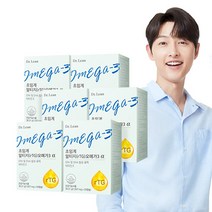 [공식] 닥터린 초임계 알티지(rTG) 오메가3 알파, 알파 6박스 + 안고파 오리지널(18개입) 증정