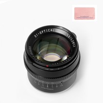 TTArtisan 50mm F1.2 수동 렌즈, 후지X