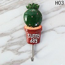 행거 옷걸이 시스템 접이식 드레스룸 인테리어 접착제 선인장 벽 후크 인공 꽃 냄비 식물 홈 장식 스토리지 주최자 키 랙 욕실 주방 수건 걸이 후크 66, 2082801