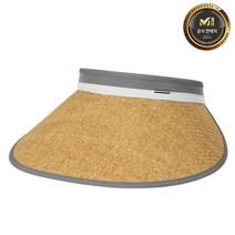 밀레MILLET 밀레 MXPUC506 여성 하계 스트로우 썬바이저, 브라운 ( 36 )