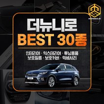 (골져스) 더뉴니로 자동차용품 튜닝 악세사리 30종, 24_크랙커버 쿠션 블랙