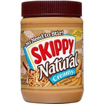 스키피 내추럴 땅콩 버터 크리미 751g, Peanut Butter_1.65 Pound (Pack