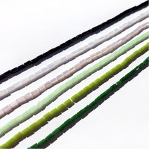 [파랑새97] 막대 원석 직사각 비즈 2x4 악세사리 만들기 원석 반지 팔찌 재료, 핑크