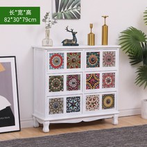원목 화초장 사방탁자 오동나무 자개농 나전칠기장 가구 엔틱 자개장농 명품 자개장 약장, 복장을 갖추다, 빈티지화이트12궁격(가로)