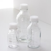 눈금유리병 밀폐유리병 우유병 주스병 메저링글라스보틀 3size중선택, 1000ml