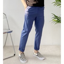 몽키 5color [M-3XL] 남자 소프트 마 린넨 일자핏 스판 밴딩팬츠