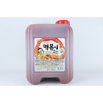 진미 떡볶이 소스 10kg 식당용 떡볶이양념 대용량소스, 1말