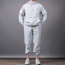 스댕클럽 남성용 윈드 아노락 트레이닝 상하의 세트 SRT5976