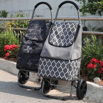 시장 바구니 카트 캐리어 휴대용 바퀴달린 튼튼한 소리안나는 접이식 소형 중형 대형 특대형 핸드카트 바구니 손수레 쇼핑카트 시장가방 4종, 조이야 쇼핑카트