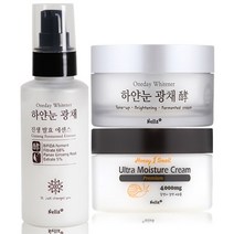 넬라 하얀눈세트[하얀눈 광채 크림+하얀눈 광채 에센스+넬라 달팽이크림+마스크팩], 100ml, 1set