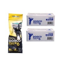 도루코페이스6 20개 육중날 6중날 면도기 일회용 1회용