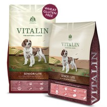 바이탈린 시니어 살몬&포테이토 2Kg 홀리스틱 사료 GRAIN FREE 노령견 프리미엄 애견 강아지 영국 수입