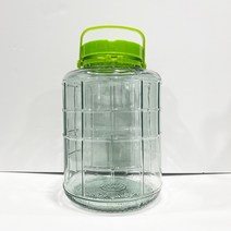 숨쉬는 원터치 효소병 매실통 유리병 담금주병 5L-18L, 15L, 1개