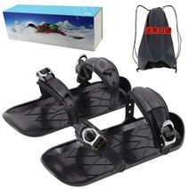 스키에이트 인라인스키 숏스키 2021 미니 스키 스노우 플레이트 보드 초보자, 2세대 씬박스