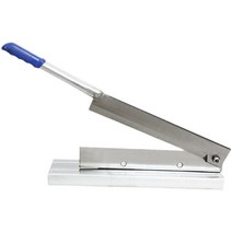 24cm 작두 생닭 자르는 절단기 가래떡 볏짚 약초, 하늘색 60° 이상 24cm 33mm
