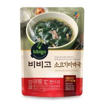 CJ제일제당 비비고 소고기 미역국 500g 1개