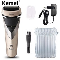 KEMEI Triple Blade Washable 충전식 전기 면도기 Reci프로cating 수염 Men KM-8102, 02 No box_02 Eu 플매트 카펫 러그