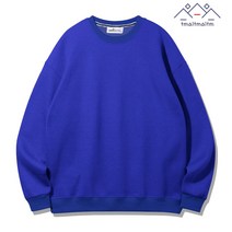 스미스미스 남성 프리미엄 남자 봄 가을 베이직 쭈리면 오버핏 무지 맨투맨 SMSMT01