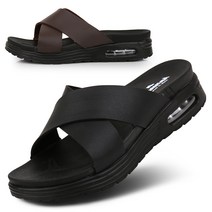 보이센스 엑스 크로스 남자 여름 슬리퍼 발편한 에어 아웃솔 쿠션 남성 사무실 실내화