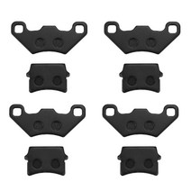 8Pcs Motercycle 브레이크 패드 신발 쿼드 ATV 구덩이 먼지 자전거, 01 파란