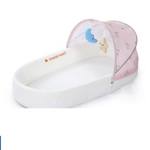 아기침대 유아침대 휴대용 접이식, A스타일