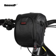 RHINOWALK 자전거 킥보드 핸들바 방수 가방 TF910, 브라운