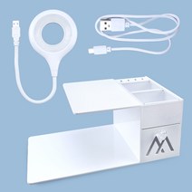 속눈썹 연장 필로우메모리 폼 선반 통합 그래프팅 필로우메이크업 도구USB 래쉬 라이트 포, 08 Only shelf B