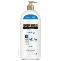 Gold Bond 골드본드 힐링 알로에 바디로션 566g Ultimate Healing Skin Therapy Lotion, 1개