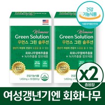 회화나무열매추출물 소포리코시드 여성 갱년기영양제 회화나무 카테킨 녹차추출물 x 2통