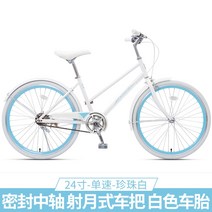 전기로드자전거 전문 고정 기어 자전거 도시 운동 Mtb 트랙 레이스 프레임 SQC, 10.C - 24 inches - 7 speed