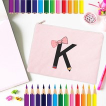 드로잉 일러스트 케이스 보관 교사 선물 개인 연필 케이스 초급 펜 가방 파우치 화장품 학교 사무실 문구, 03 W18303-TBPK-D