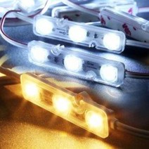 LED 채널용 모듈 2구 3구 10개단위 /간판채널, 3구모듈6.6cm_RGB*10개