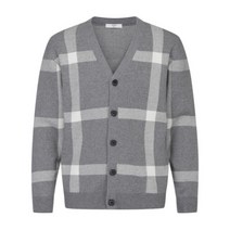 탑텐 23 SS 남자 텍스쳐드 브이넥 니트 가디건 MGP