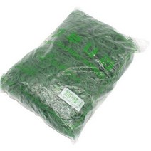 헤어베스트 원밴드 고무줄 1kg HBI051, 녹색, 10개